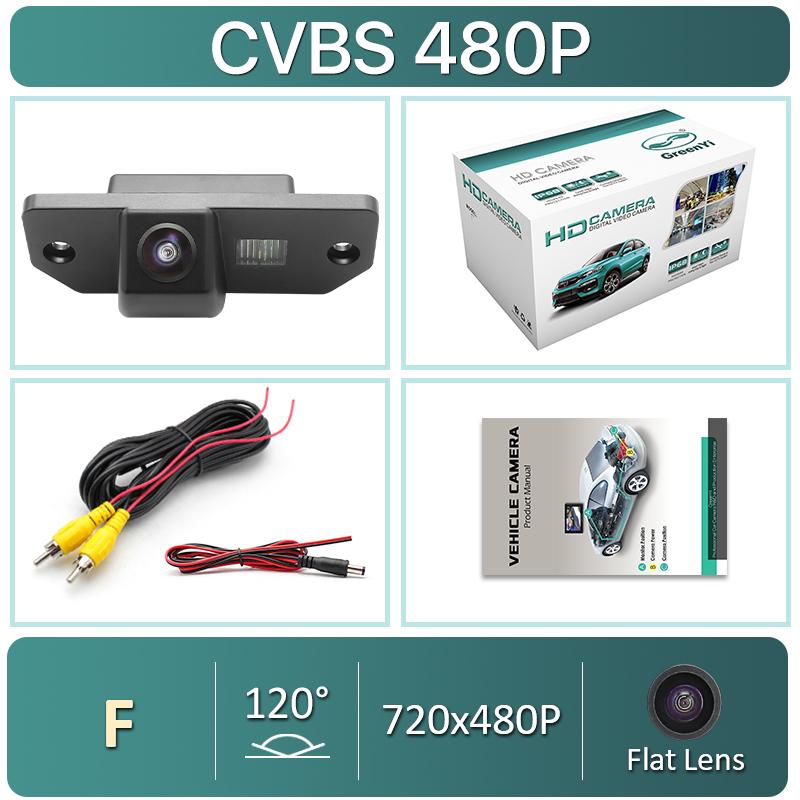 

GreenYi CCD AHD 1920x1080P камера заднего вида с ночным видением для Ford Focus 2 Sedan 2008-2011 C-Max Mondeo