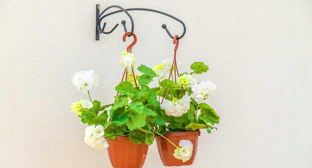 KADAX Pot Holder Double Wall Hanger 32cm