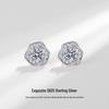 Orecchini Dazzling Heart in Argento Sterling s925 Stile Mori per Donna - Design Versatile di Alta Gamma per l'Estate 2025