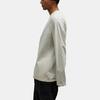 Y-3 FW23 Solid Color Crew Neck Loose Long Sleeve T-Shirt Unisex Tops White IQ1834