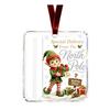 Personalized Cash Gift Display Christmas Holder Ornament, Custom Acrylic Money Clip for Holiday Decorative Tree Decorations, Unique Hanging