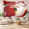 FC Augsburg FC Wall Tapestry, Soft Fabric Wall Hanging, Decorative Backdrop For Bedroom Home Wall Art