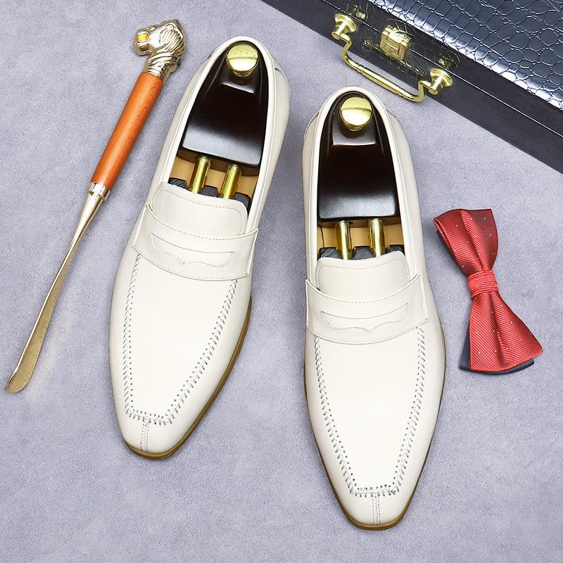 Pre-Sale: Men's Genuine Leather Casual Business Shoes - Cowhide Formal Footwear