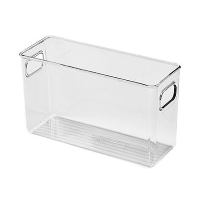 Phone Case Storage Box PET Rectangular Multifunctional Clear Phone Case Holder Organizer for Desk