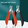 Hot Heavy-Duty Nail Clipper Professional-Grade Curved Blade Thick Toenail Stainless Steel Fingernail Clipper for Adults