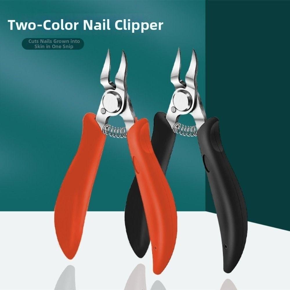 Hot Heavy-Duty Nail Clipper Professional-Grade Curved Blade Thick Toenail Stainless Steel Fingernail Clipper for Adults