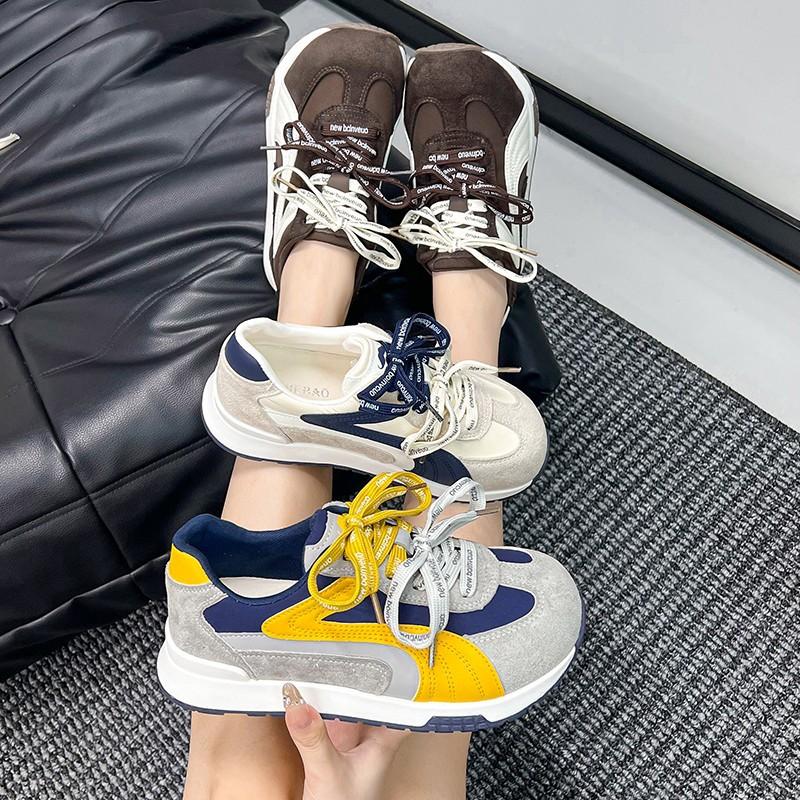 Retro Mesh Breathable Explosion Soft-soled Forrest Gump Shoes 2025 Thick-soled Stepping On Shit Feeling Summer New Sports and Leisure Women's Shoes