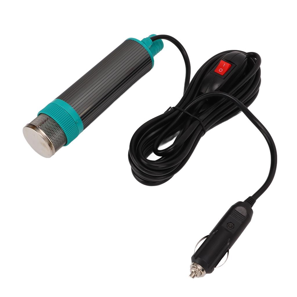 12V Portable Electric Oil Water Extractor Pump with 5m Cable Transfer Fluid Diesel Kerosene for RV Trailer