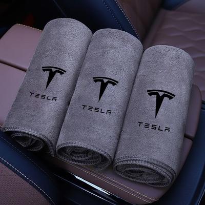 High Quality Microfiber Car Wash Towel Drying Cloth Cleaning Towel for Model 3 Model Y Model S X SpaceX Cybertruck Juguete