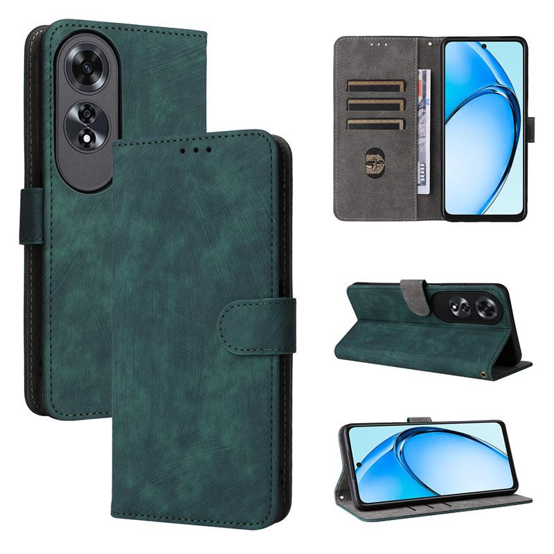 Etui z klapką do etui na telefon OPPO A60 PU Leather Pełna ochrona obudowy [blokowanie RFID] Etui typu Wallet