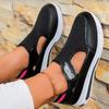 Designer Women Sneakers Wedge Tennis Shoes Red Blue Canvas Women Casual Shoes Ladies Platform Vulcanized Shoe Hollow Out Shoes