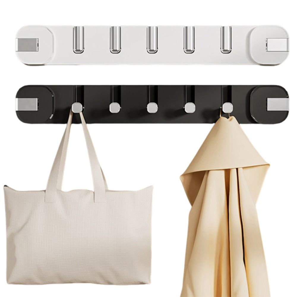 Suction Cup Foldable Wall Row Hook Detachable Sundries Storage Holder  Towels