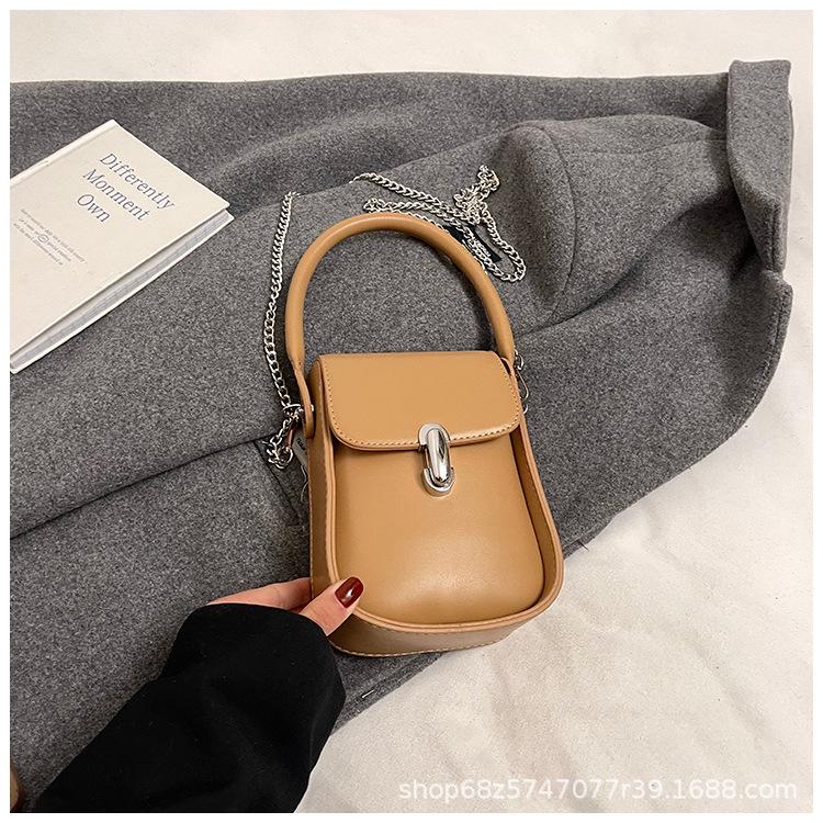 Niche Design Chain Mobile Phone Bag Women's 2025 New Korean Version Mini Crossbody Bag Fashion Outing Handbag