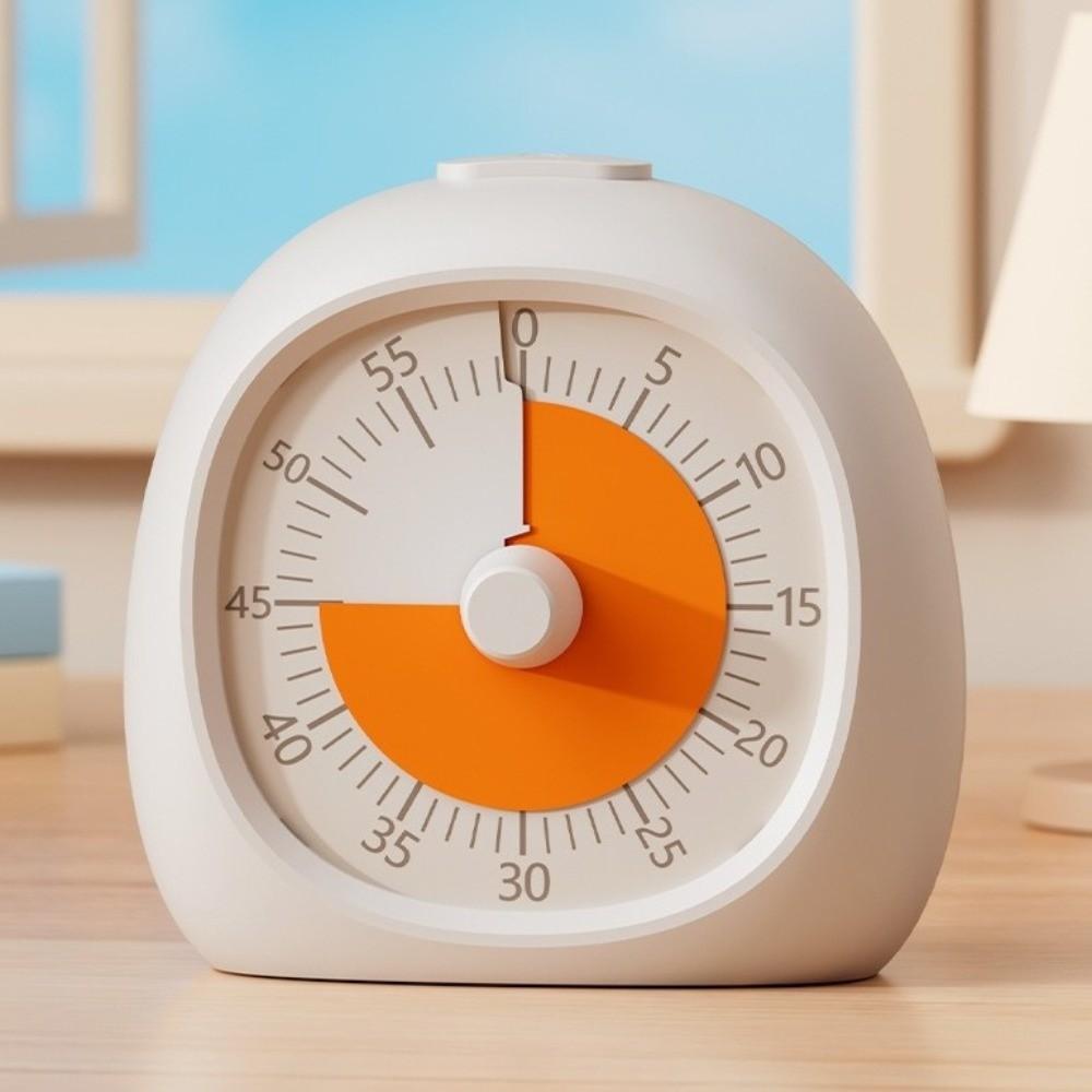 60 Minute Countdown Timer Plastic Digital Clock Portable Visual Timer  Kitchen Timer