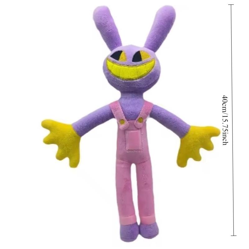 25CM Erstaunliche Digitale Puppe Zirkus Magd Jax Plüsch Magisches Kaninchen Clown Cartoon Peripherie Geeignet Fans Haus Sammlung Dekoration