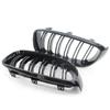 Gloss Black Front Bumper Kidney Grill Grilles For BMW 3 Series GT F34 2013- 320i 328i 335i XDrive Double Line M Style