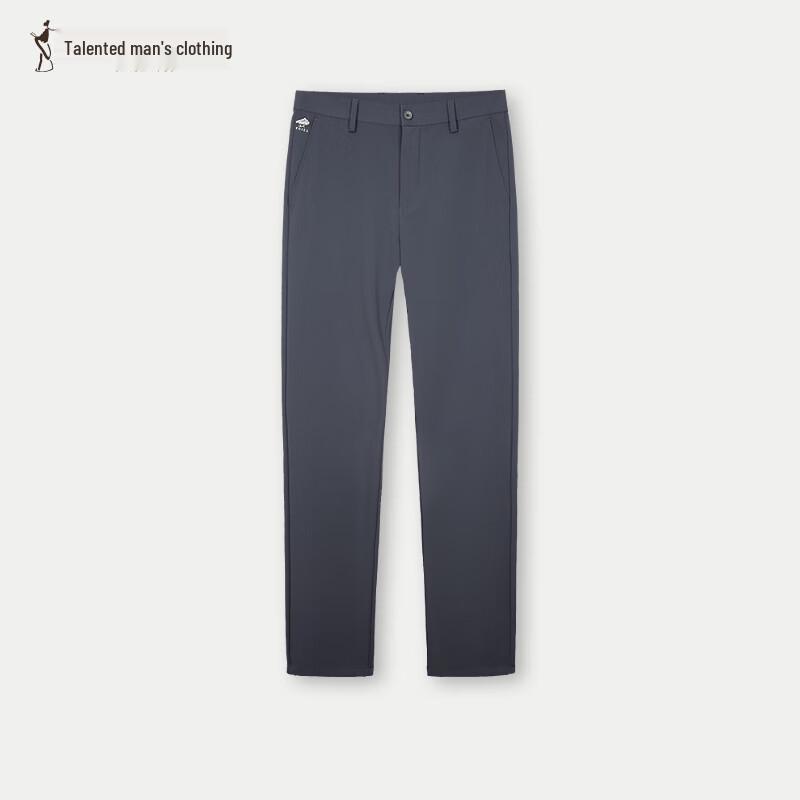 TRIES Men s Slim-Fit Wrinkle-Resistant Stretch Casual Pants 51252E1720 35