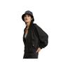 Calvin Klein Solid Color Embossed Logo Print Spring Autumn Jacket Women jackets Black J221118-BEH