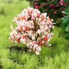 Plastic Simulation Trees Landscape Model Micro Figurines Durable Sakura Miniatures  Home Decoratio