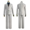 HOLOUN Jujutsu JJK Manga Anime Nanami Kento Cosplay Costume Wig Suit Vest Pants Uniform Rose Net Synthetic Halloween Christmas