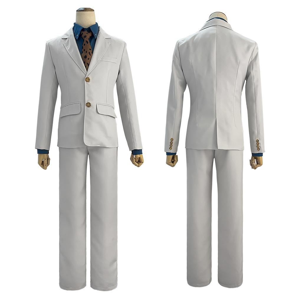HOLOUN Jujutsu JJK Manga Anime Nanami Kento Cosplay Costume Wig Suit Vest Pants Uniform Rose Net Synthetic Halloween Christmas