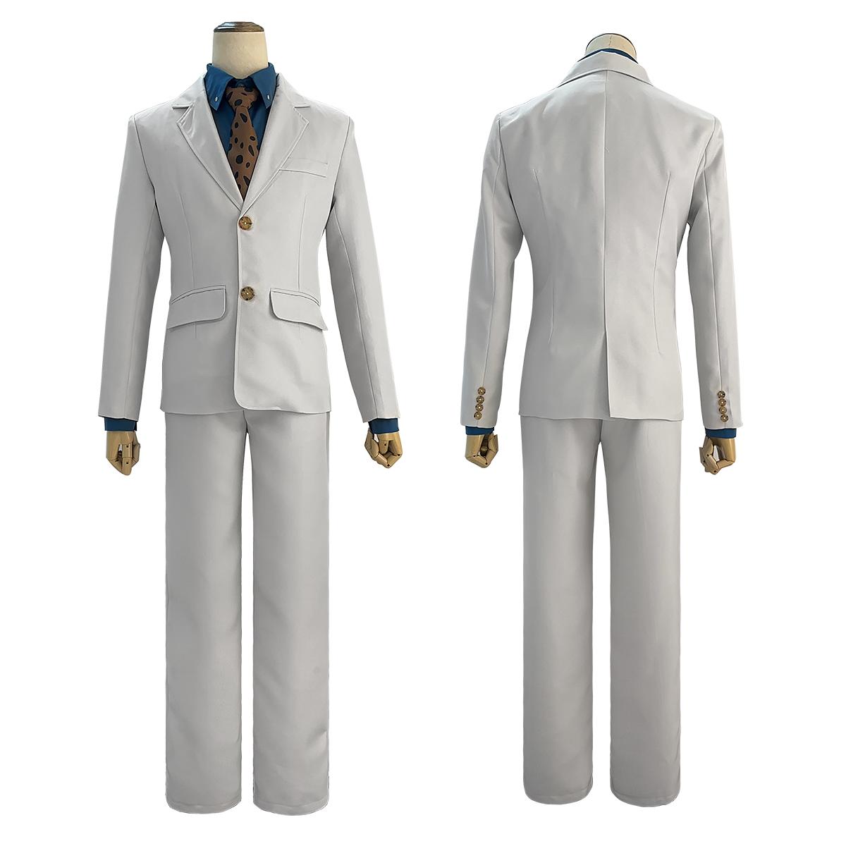 

HOLOUN Jujutsu JJK Manga Anime Nanami Kento Cosplay Costume Wig Suit Vest Pants Uniform Rose Net Synthetic Halloween Christmas XXS