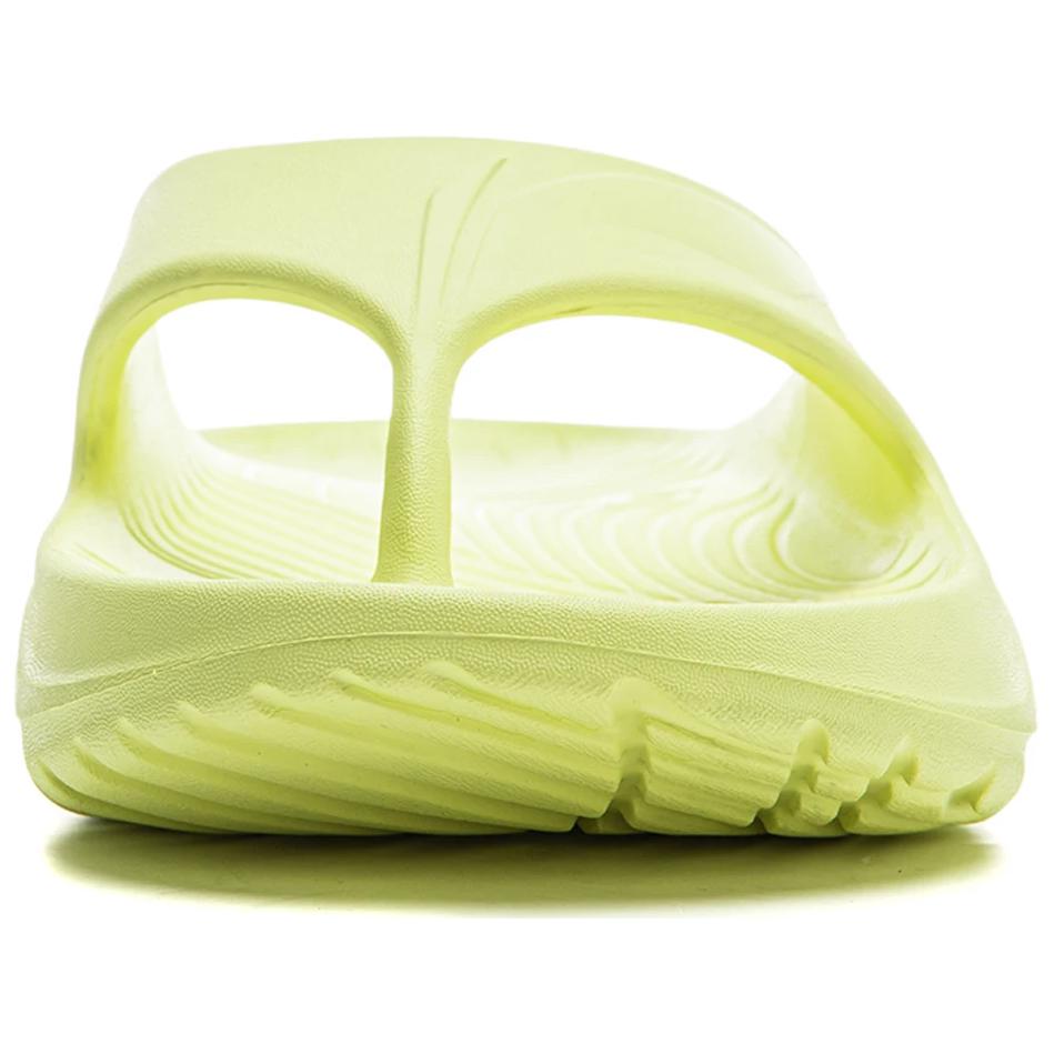 Li-Ning Trendy Comfortable Non-Slip Flip Flops Unisex Footwear Yellow AGAU017-7