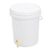 5 Gallon Honey Bucket with Lid and Gate Plastic Honey Storage Container for Beekeeping