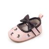 Citgeett Autumn Infant Baby Girls Flats Cute Floral Embroidery Dress Shoes Non-Slip Crib Shoes
