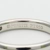 Used TIFFANY&Co. Ring Stacking Band EU#46.5 Pt950Platinum 4.3g Platinum El Saperetti