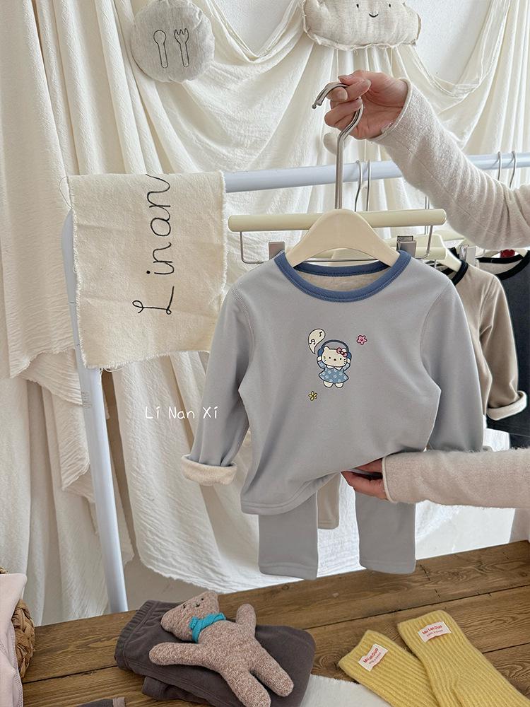 Children's Autumn/Winter Pajama Set 2025 - Warm, Comfortable Thermal Underwear for Small/Medium Kids