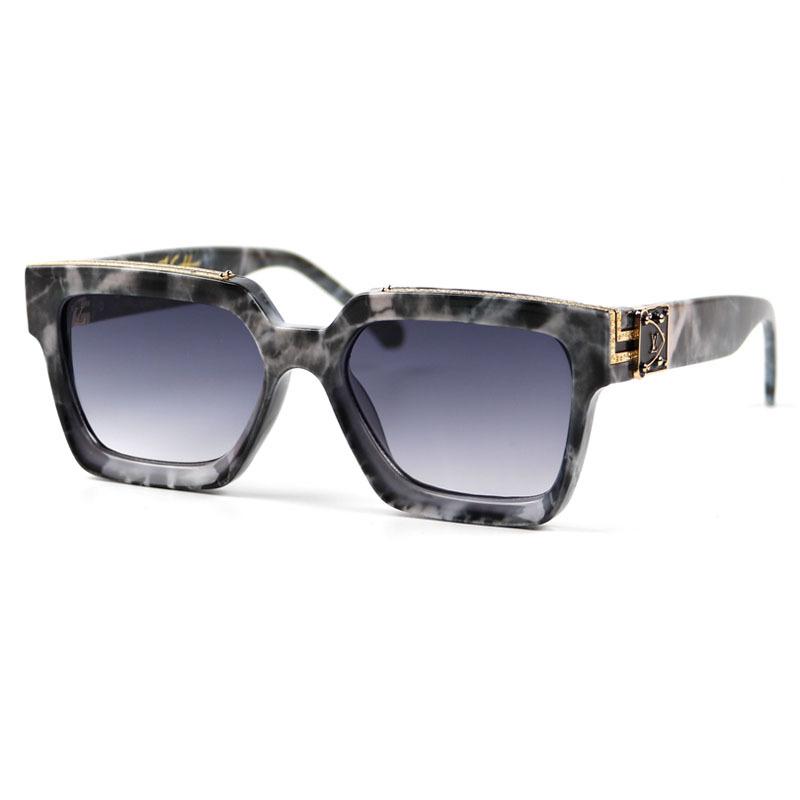 New Large Frame Square Sunglasses Women's Brand Designer Fashion Sun Glasses Men's Outdoor Driving Eyewear UV400