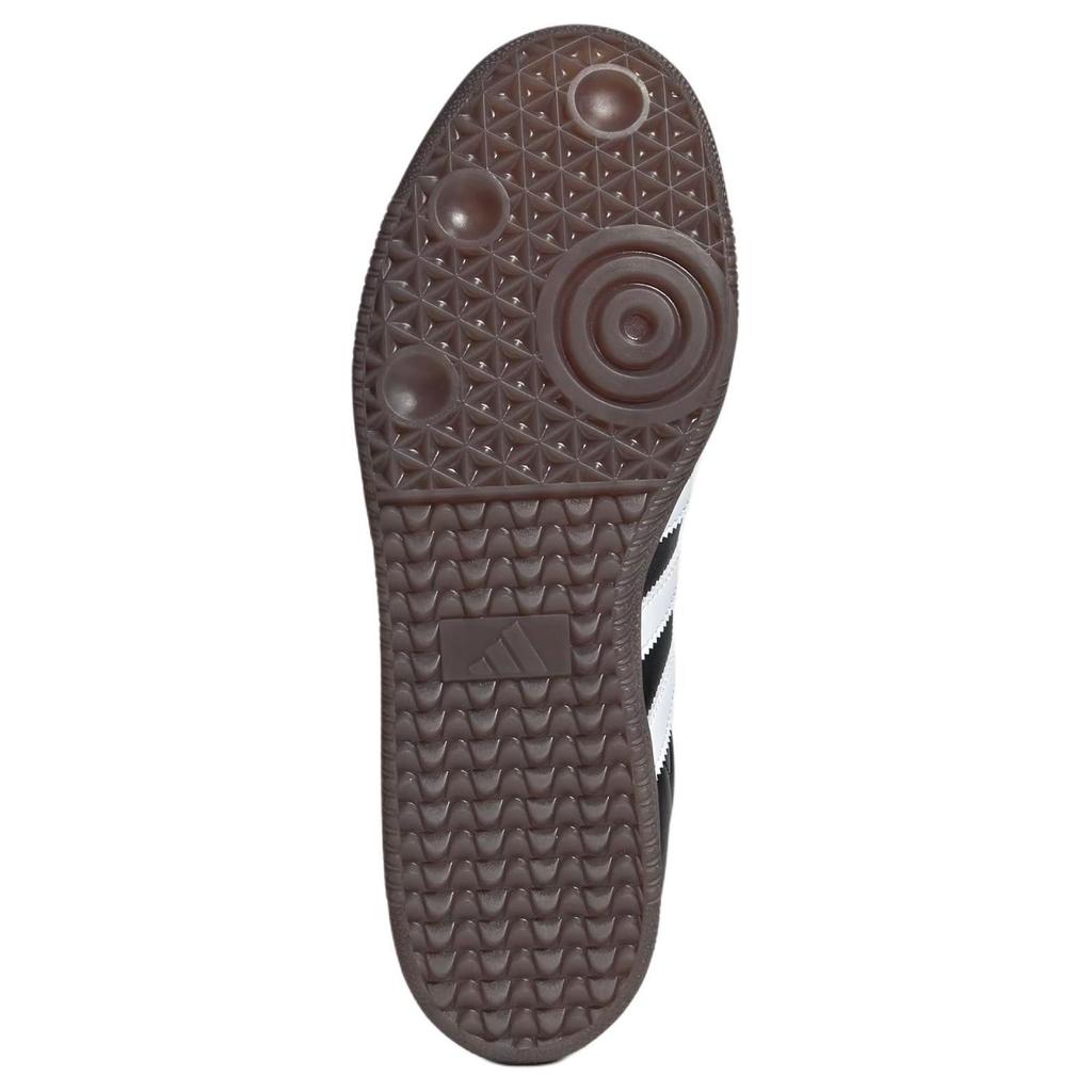 adidas Samba Indoor Schwarz Weiß Gummi Unisex Sneaker Core-Black Wolkenweiß Lebhaftes Rot IH6000