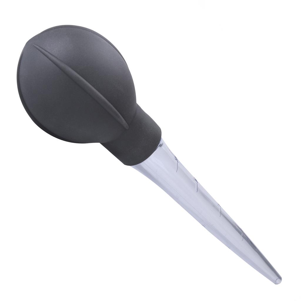 1PC Silicone Kitchen Cooking Gadgets Turkey Oil Dropper Chicken Barbecue Food Baster Syringe Clear Tube Pipe with Scale