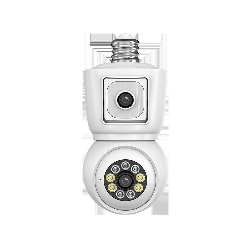 Dual-Lens 2x200W PTZ Camera: 360° Dual-Light Surveillance
