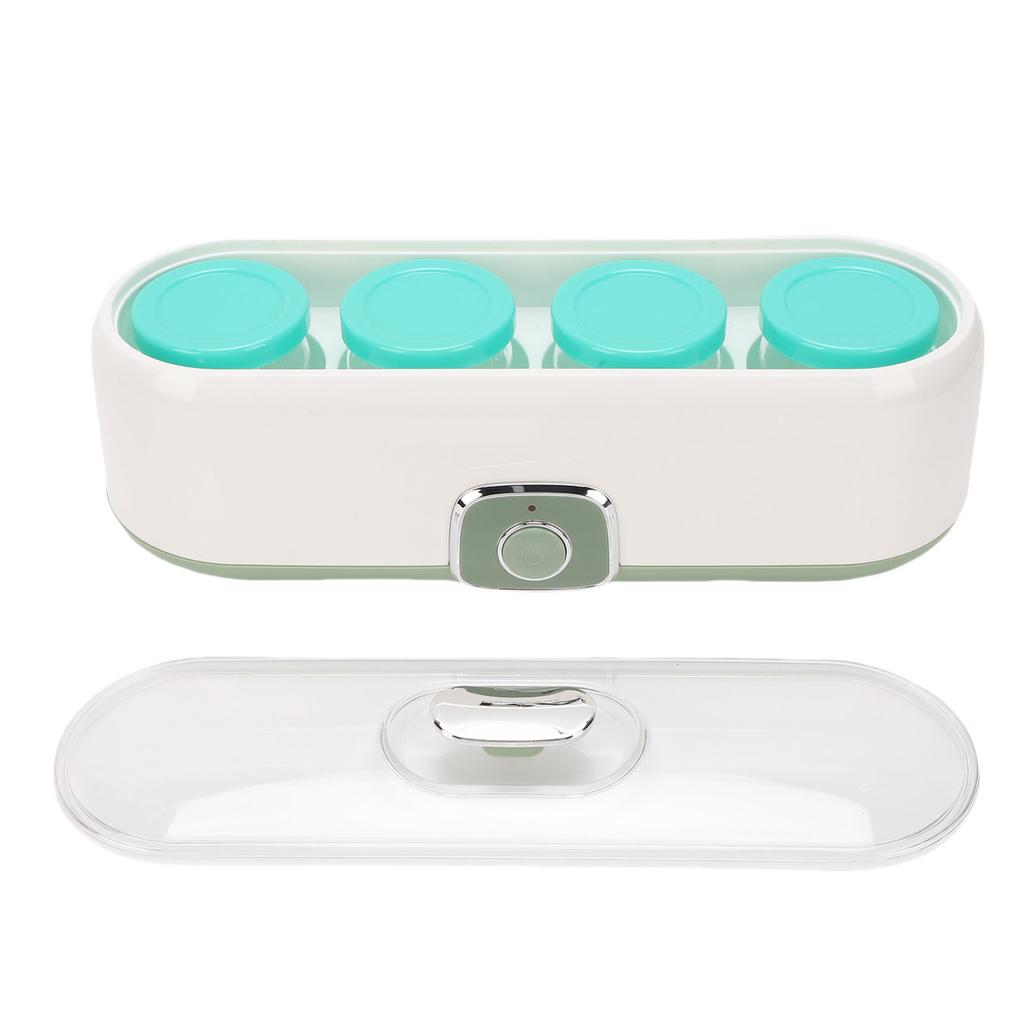Automatic Yogurt Maker with 4 Jars One Click Start Small Smart Homemade Yogurt Machine for Natto Rice Wine