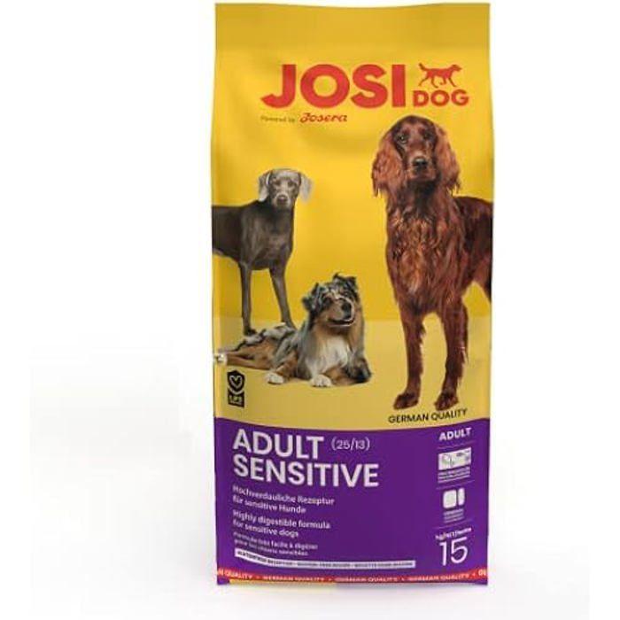 Nourriture Sèche Pour Chiens - JOSIDOG - Adult Sensitive - Sans Gluten - 10-15 Kg - Facile À Digérer