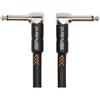 Roland Black Series Instrument Cable 1/4 Inch Jack Angle/Angle 3 Feet