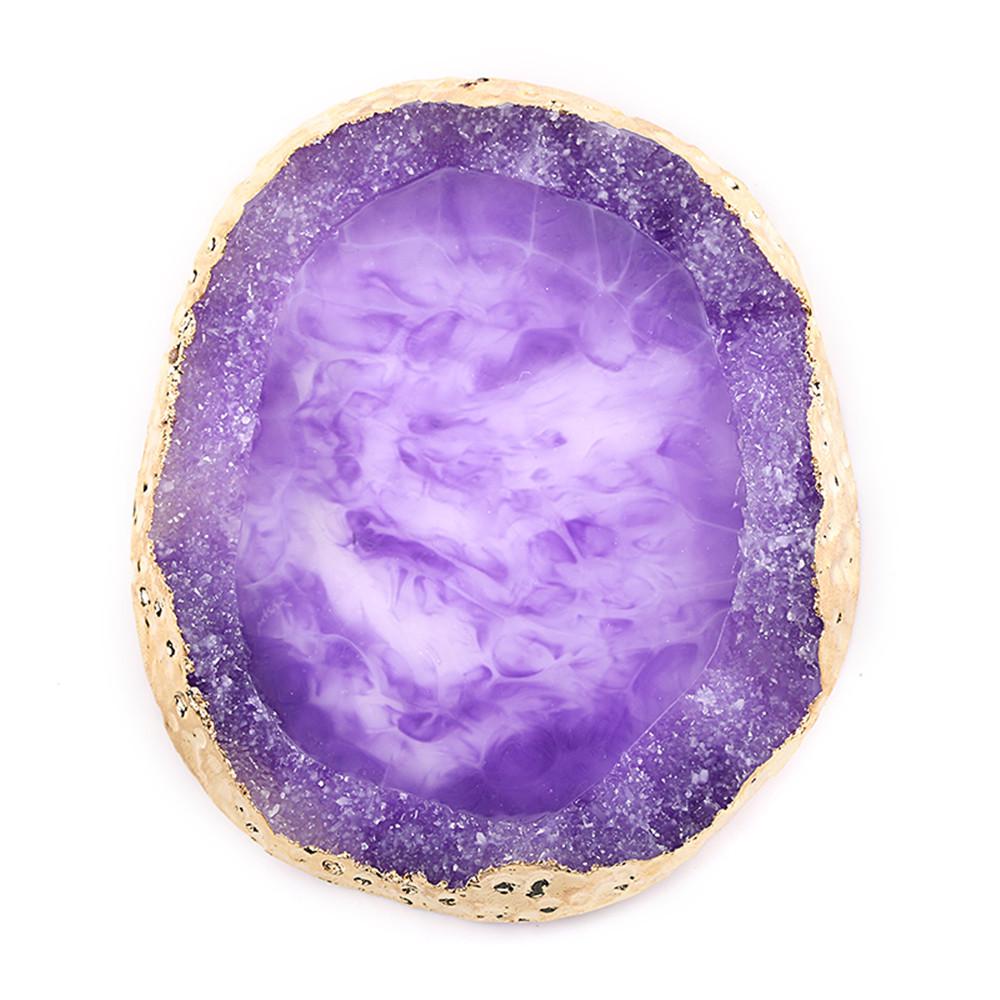 Colorful Resin Painting Gel   Polish Agate Mix Stirring Plate DIY