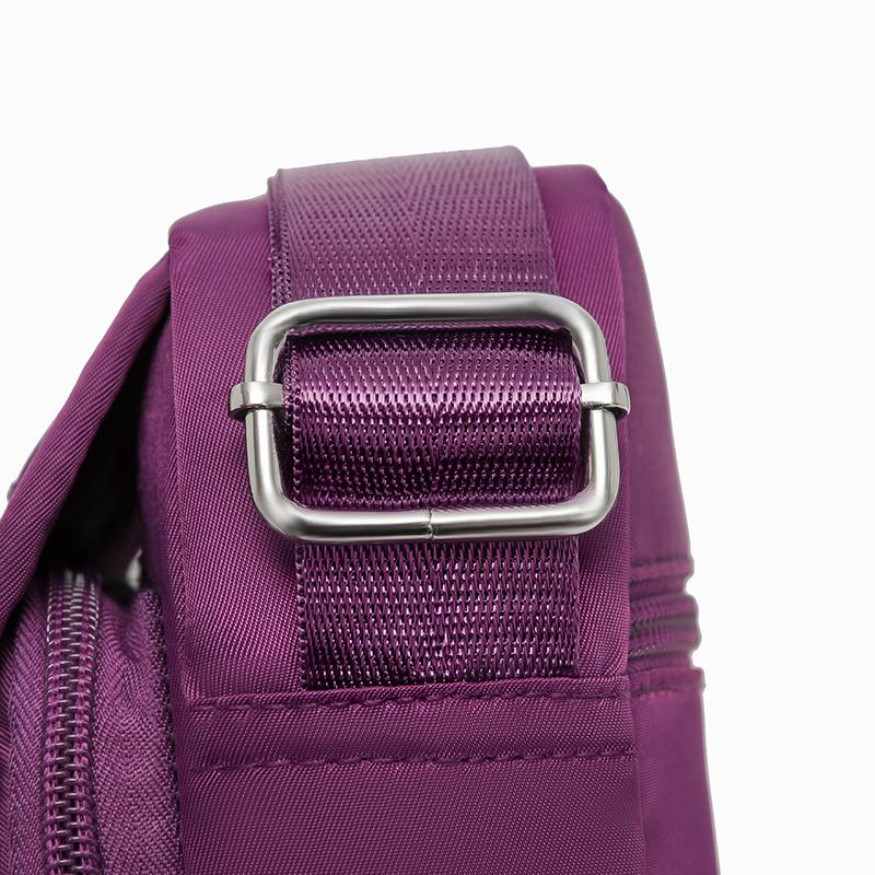 Women's Crossbody Bag Multi-Pocket Shoulder Bag Mother Bag Nylon Large Capacity Square Bag