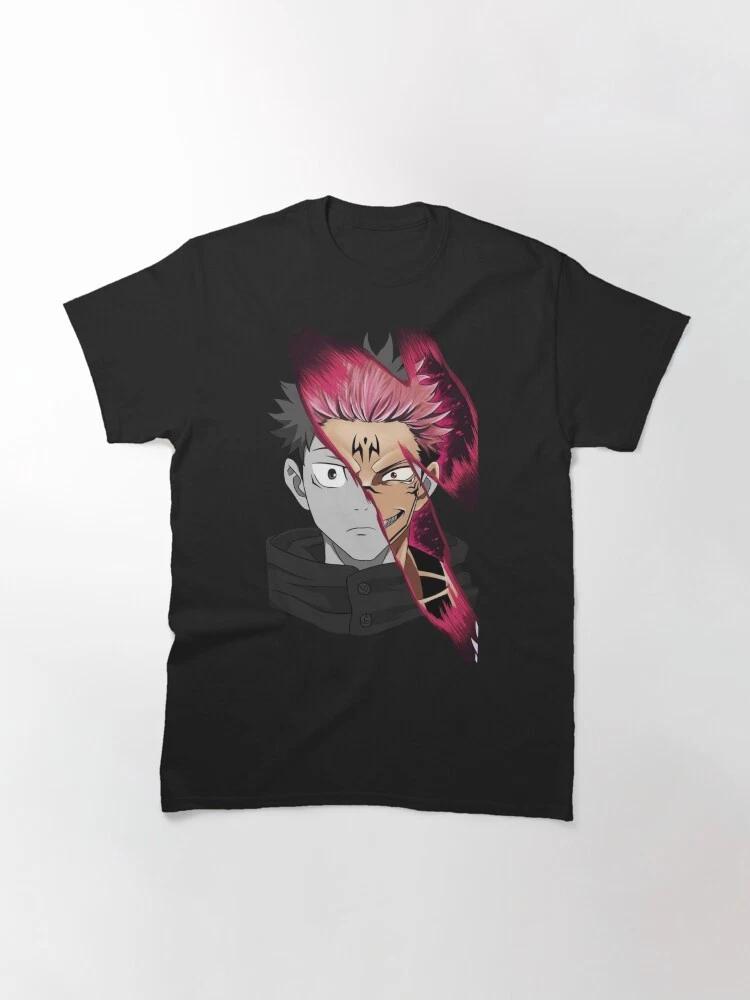 Anime Yuji Sukuna Team Jujutsu Kaisen T Shirt Unisex Style S