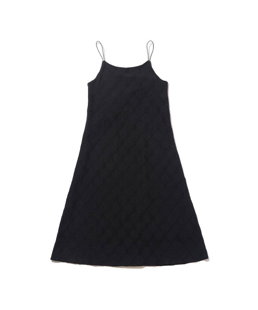 Cargo Bros For Woman Lace Layered Long Dress (Black)