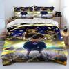 Anime Detective Conan Cartoon Bedding Set Single Twin Double Queen King Cal King Size Bed Linen Set