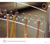 Acrylic Dustproof Earrings & Jewelry Organizer Box with Hanging Rack