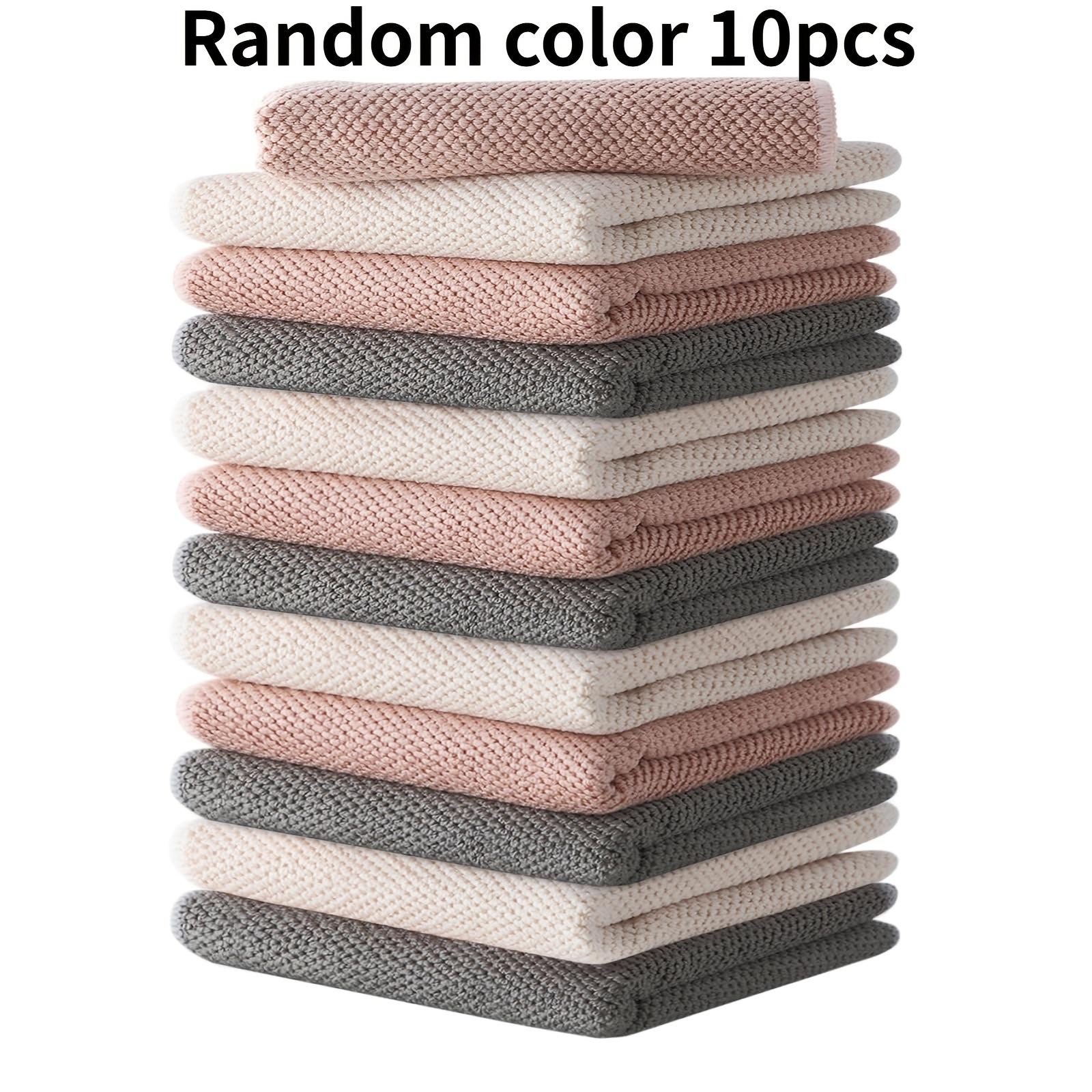 Ultra Fine Fiber Cloth, Highly Absorbent Kitchen Dishwashing Wipes, Reusable Coffee Machine and Bar Cleaning Wipes