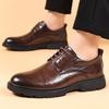 Fashion New Men Oxfords Shoes Footwear Sneakers Shoes Men Leather Casual Lace-up Walking Shoes Men Outdoor Tooling Shoes Man Suit Shoes