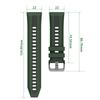 22mm Two-tone Silicone Watch Starp For Huawei Watch GT 6 Pro 6 5Pro 5 46mm/Ultimate 2/5 46mm 4 3Pro Replacement Watch Band