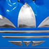 New Adidas Originals Polyurethane Tote Bag, Shopping Bag, Shoulder Bag, Handbag Regular Women's Bird Feather Blue JD5747