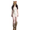 Spice girl chic pleated suspender dress women's summer temperament sexy pure desire style hip skirt waist thin skirt
