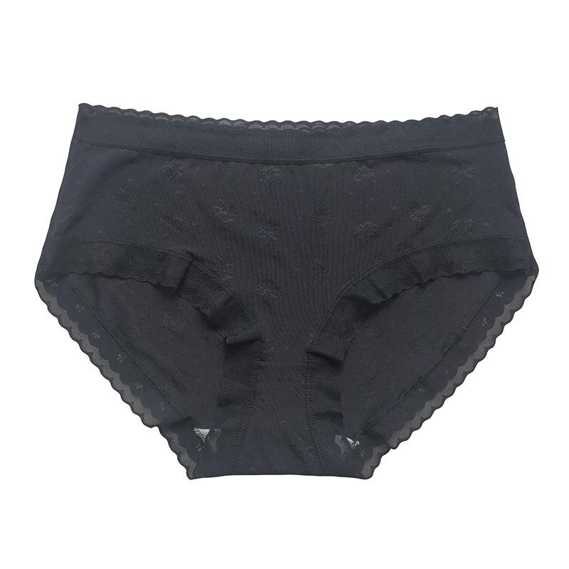 Women's Summer Mid-Waist Ice Silk Anti-Wrinkle Quick-Dry Panties